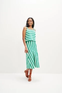 Ramona Upcycled Skirt - Corsica Stripe -AGOLDE || CITIZENS OF HUMANITY Sales 0507 Ramona Corsica Stripe 0150 web 2549d1a7 f211 47fd 8059 6fdc36dad43e