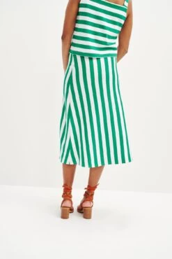 Ramona Upcycled Skirt - Corsica Stripe -AGOLDE || CITIZENS OF HUMANITY Sales 0507 Ramona Corsica Stripe 0184 web 0e618eef 8acc 464c b79a 90ae9b418b90