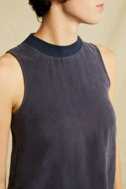 Pippen Mixed Cupro Tank - Ocean -AGOLDE || CITIZENS OF HUMANITY Sales 0510 Pippen Navy 0535 Web 6b497be6 c18b 4701 9555 513c3443e7af