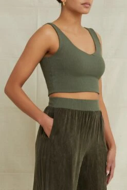 Rosa Paris Rib Tank - Calla Green -AGOLDE || CITIZENS OF HUMANITY Sales 0516RosaCallaGreen 3824 web 7a8fdd93 0e91 485c b446 0b57543dfd78