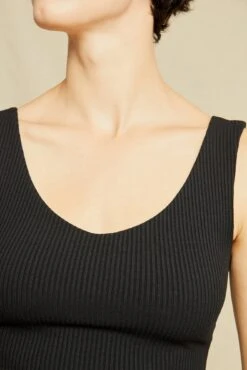 Rosa Paris Rib Tank - Black - ReAmour -AGOLDE || CITIZENS OF HUMANITY Sales 0516 Rosa Black 0724 web 33988894 c610 4522 abe6 f0ec2f068f23
