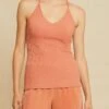 Jada Paris Rib Tank - Hibiscus - ReAmour