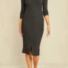Soraya Paris Rib Dress - Black