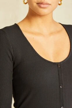 Soraya Paris Rib Dress - Black -AGOLDE || CITIZENS OF HUMANITY Sales 0530 Soraya Black 1550 web a1cf73ff 9b04 4597 9f63 036f359af1a4