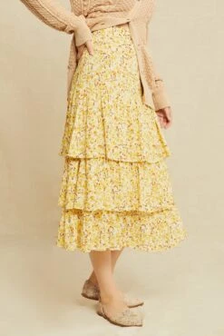 Christy Ecovero Skirt - Dandelion Floral -AGOLDE || CITIZENS OF HUMANITY Sales 0546 Christy Dandelion Floral 0961 web ebd4a499 500e 40c0 bd7d 2d615b625d92