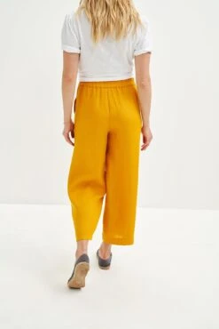 Salice Linen Pants - ReAmour -AGOLDE || CITIZENS OF HUMANITY Sales 0558 Salice Linen Sunflower 2017 web be3dc0e2 1724 44be 89ea 12d40534b1e9