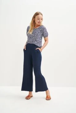 Lotta Washable Silk Blouse - Navy Sauvage -AGOLDE || CITIZENS OF HUMANITY Sales 0563 Lotta Silk Sauvage Print 1299 web 72ef5d2d 5025 4d1e a9f1 18e6056fcae0