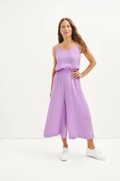 Leo Cottonseed Cupro Pants - Cosmos - ReAmour