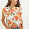 Calla Upcycled Blouse - Seville Floral -AGOLDE || CITIZENS OF HUMANITY Sales 0568 Calla Upcycled Seville Floral 2299 web