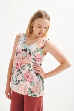 Ninette Upcycled Tank - ReAmour -AGOLDE || CITIZENS OF HUMANITY Sales 0589 Ninette Upcycled Genoa Floral 0434 web 880125a1 89a1 49df 9deb 7cf30c04c9c6