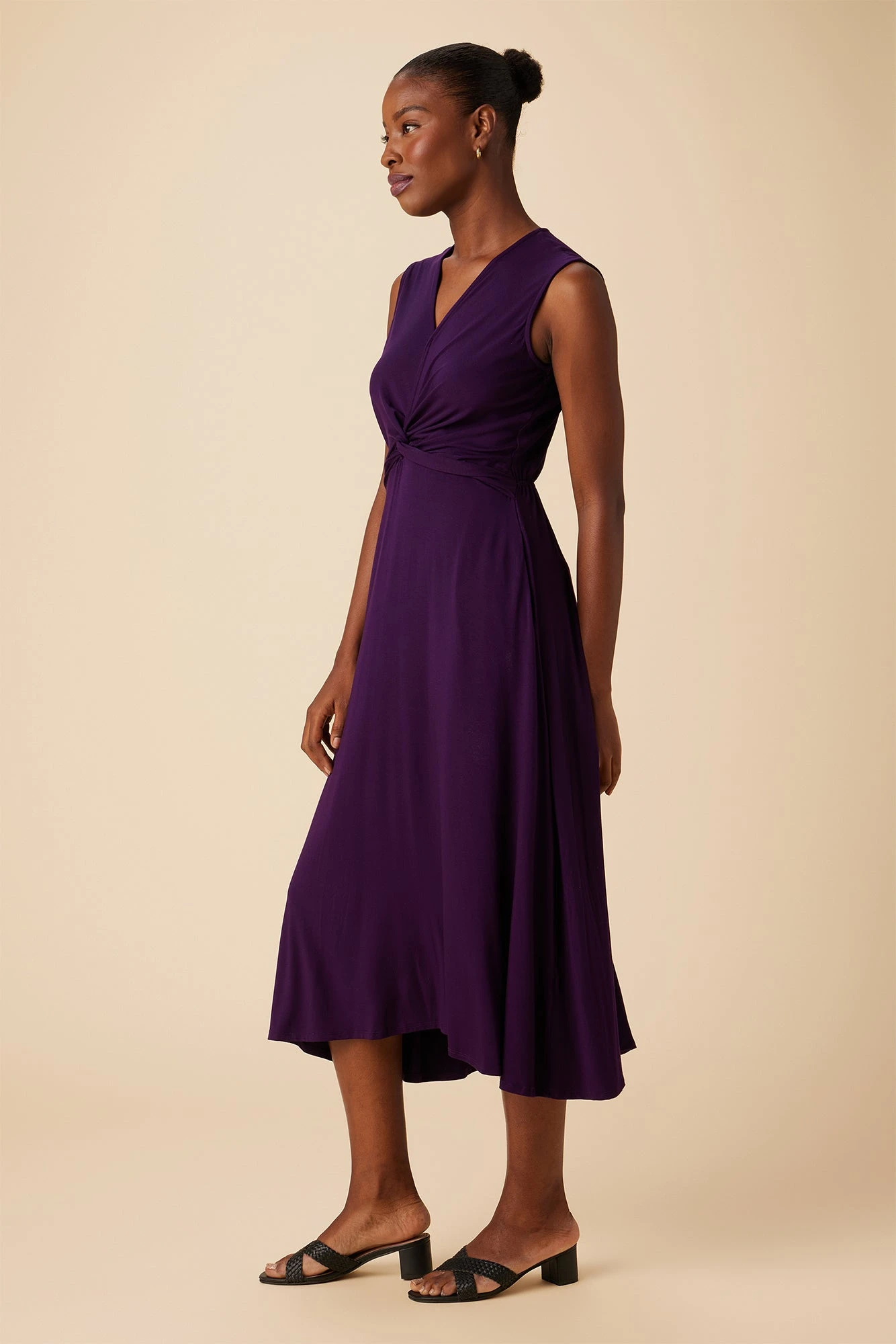 Olive Dream Knit Dress - Grape 4 Olive Dream Knit Dress - Grape - Image 2