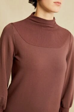 Inka Luxe Fleece Dress -AGOLDE || CITIZENS OF HUMANITY Sales 0602 Inka Mocha 2210 web