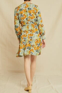 Olympia Ecovero Dress -AGOLDE || CITIZENS OF HUMANITY Sales 0605 Olympia Veranda Floral 0760 web