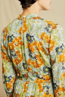 Olympia Ecovero Dress -AGOLDE || CITIZENS OF HUMANITY Sales 0605 Olympia Veranda Floral 0806 web