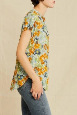 Renata Ecovero Blouse -AGOLDE || CITIZENS OF HUMANITY Sales 0607 Renata Ecovera Veranda Floral 2584 web