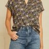 Renata Ecovero Blouse - Marion Floral -AGOLDE || CITIZENS OF HUMANITY Sales 0607 Renata Ecovero Marion Print V2 15762 web 87e2ed23 a2e2 4619 8850 4e2c970682f3