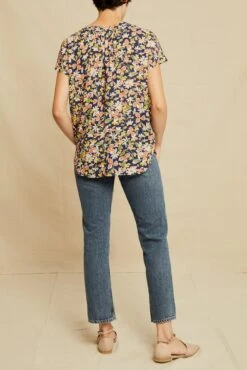 Renata Ecovero Blouse -AGOLDE || CITIZENS OF HUMANITY Sales 0607 Renata Ecovero Mojave Bloom 0014 web