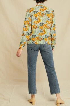 Olivet Ecovero Blouse -AGOLDE || CITIZENS OF HUMANITY Sales 0608 Olivet Ecovera Veranda Floral 2911 web