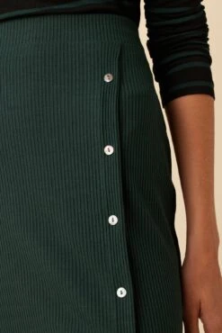 Gadot Paris Rib Skirt - Darkest Spruce -AGOLDE || CITIZENS OF HUMANITY Sales 0612 Gadot Darkest Spruce 5