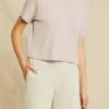 Tara Dream Rib Cropped Tee - Dawn -AGOLDE || CITIZENS OF HUMANITY Sales 0622 Tara Dawn 0516 Web 96da7269 38c6 43fc bc92 8d313aaeccc4