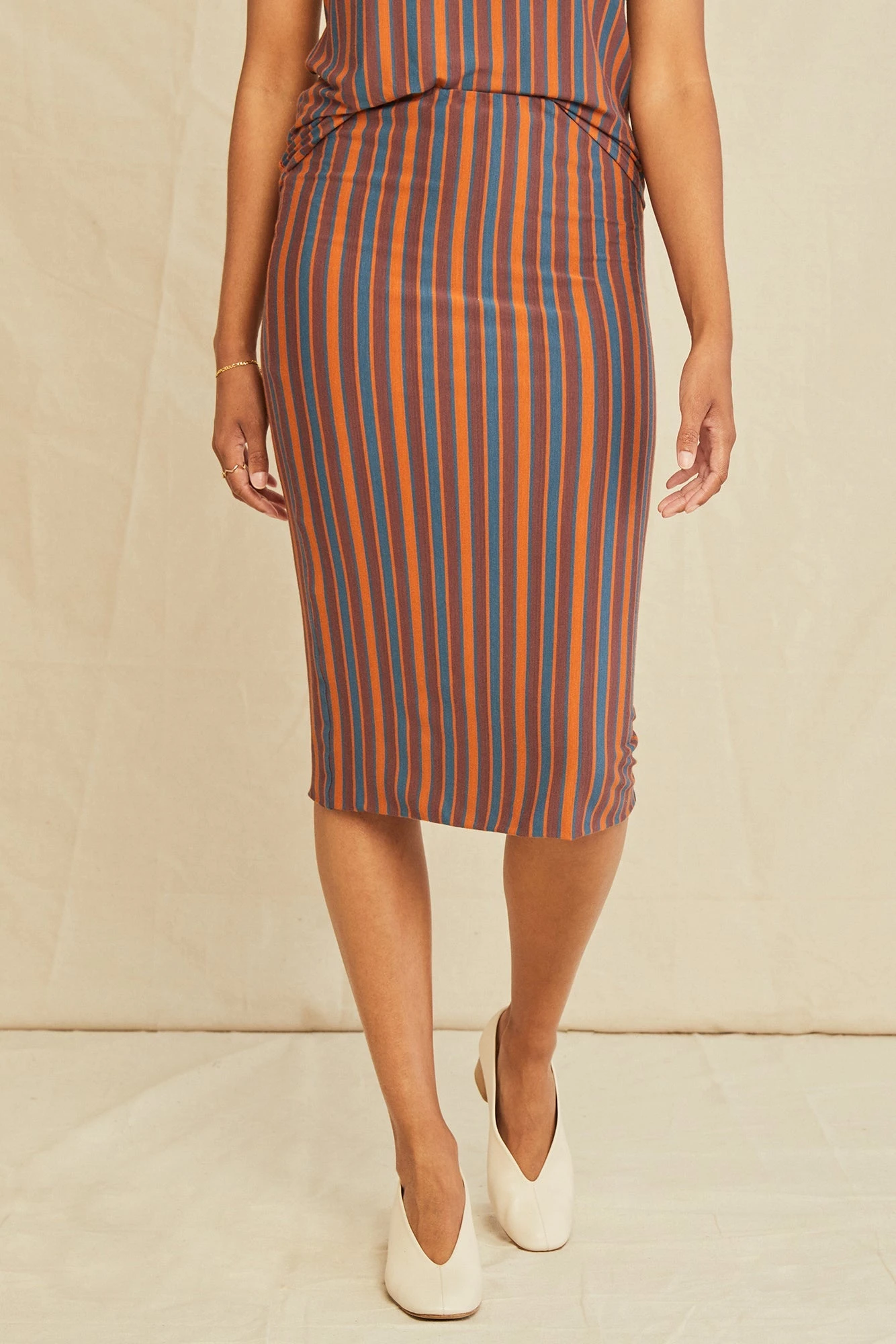 Yuma Dream Knit Skirt - Rivoli Stripe 3 Yuma Dream Knit Skirt - Rivoli Stripe