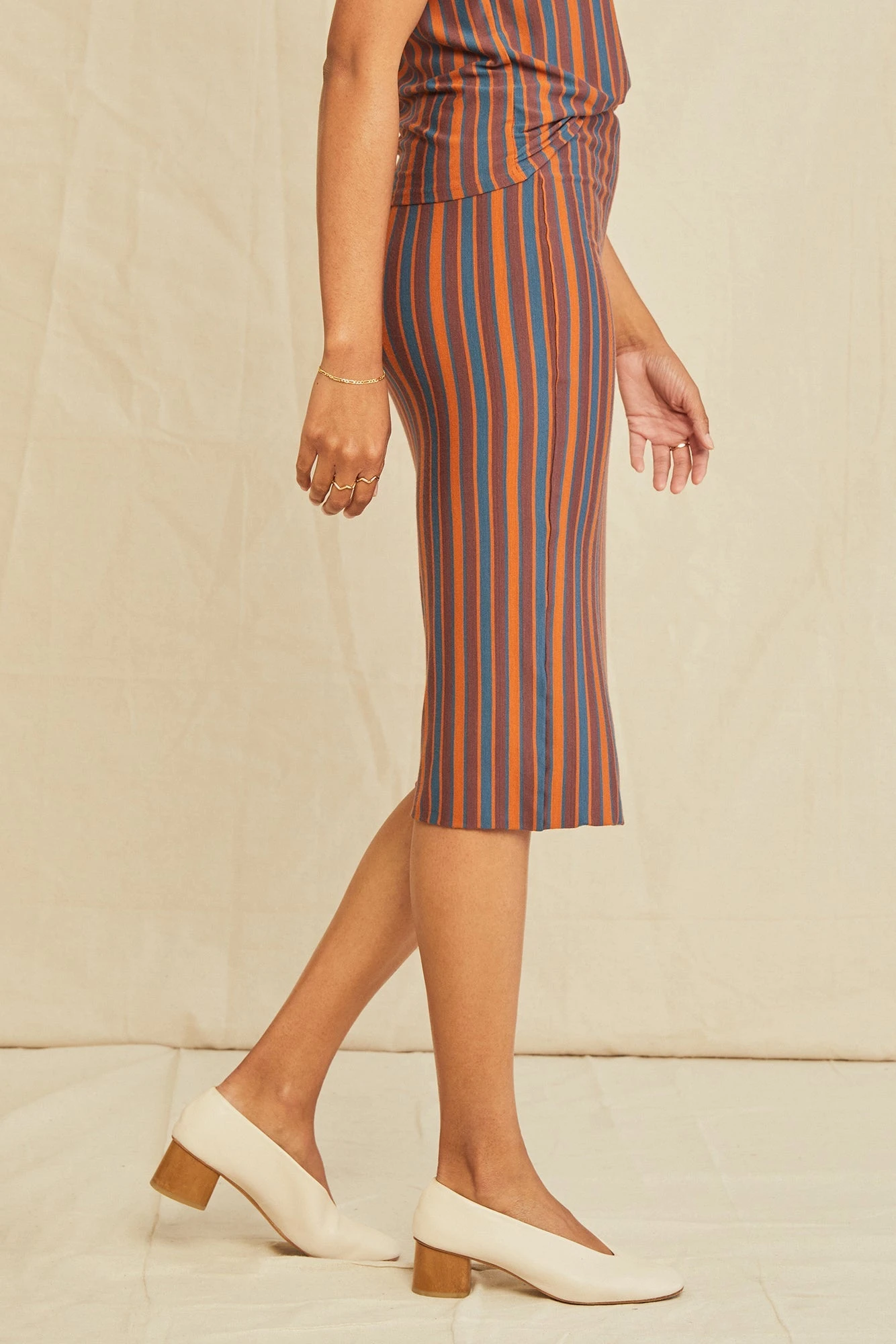 Yuma Dream Knit Skirt - Rivoli Stripe 4 Yuma Dream Knit Skirt - Rivoli Stripe - Image 2