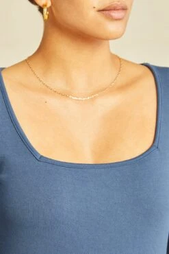 Lennox Ponte Twill Dress - Azure -AGOLDE || CITIZENS OF HUMANITY Sales 0685 Lennox Azure 1619 web 7c15ed4f b05f 4a00 9da4 b8895542eeac