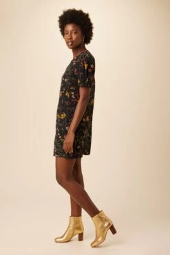 Darla Washable Silk Dress - Saint Germain Floral -AGOLDE || CITIZENS OF HUMANITY Sales 0703 Darla St Germain Floral 2