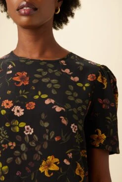 Darla Washable Silk Dress - Saint Germain Floral -AGOLDE || CITIZENS OF HUMANITY Sales 0703 Darla St Germain Floral 4