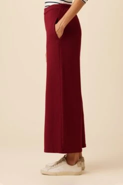 Eugenia Luxe Fleece Pant - Mulberry -AGOLDE || CITIZENS OF HUMANITY Sales 0716 Eugenia Luxe Mulberry 2