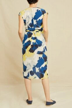Josie Washable Silk Dress -AGOLDE || CITIZENS OF HUMANITY Sales 0723 Josie Silk Dusk Print 0135 web