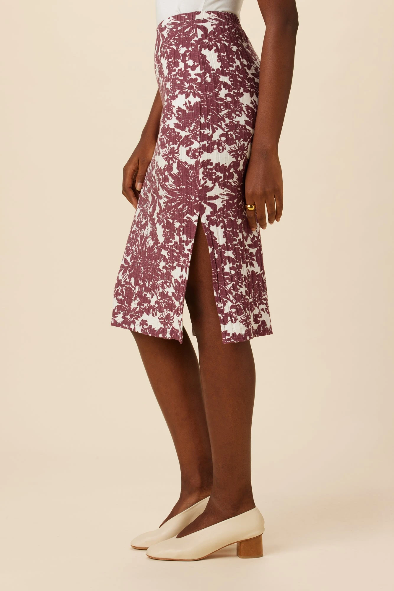 Vindy Provence Rib Skirt - Verona Truffle 5 Vindy Provence Rib Skirt - Verona Truffle - Image 3