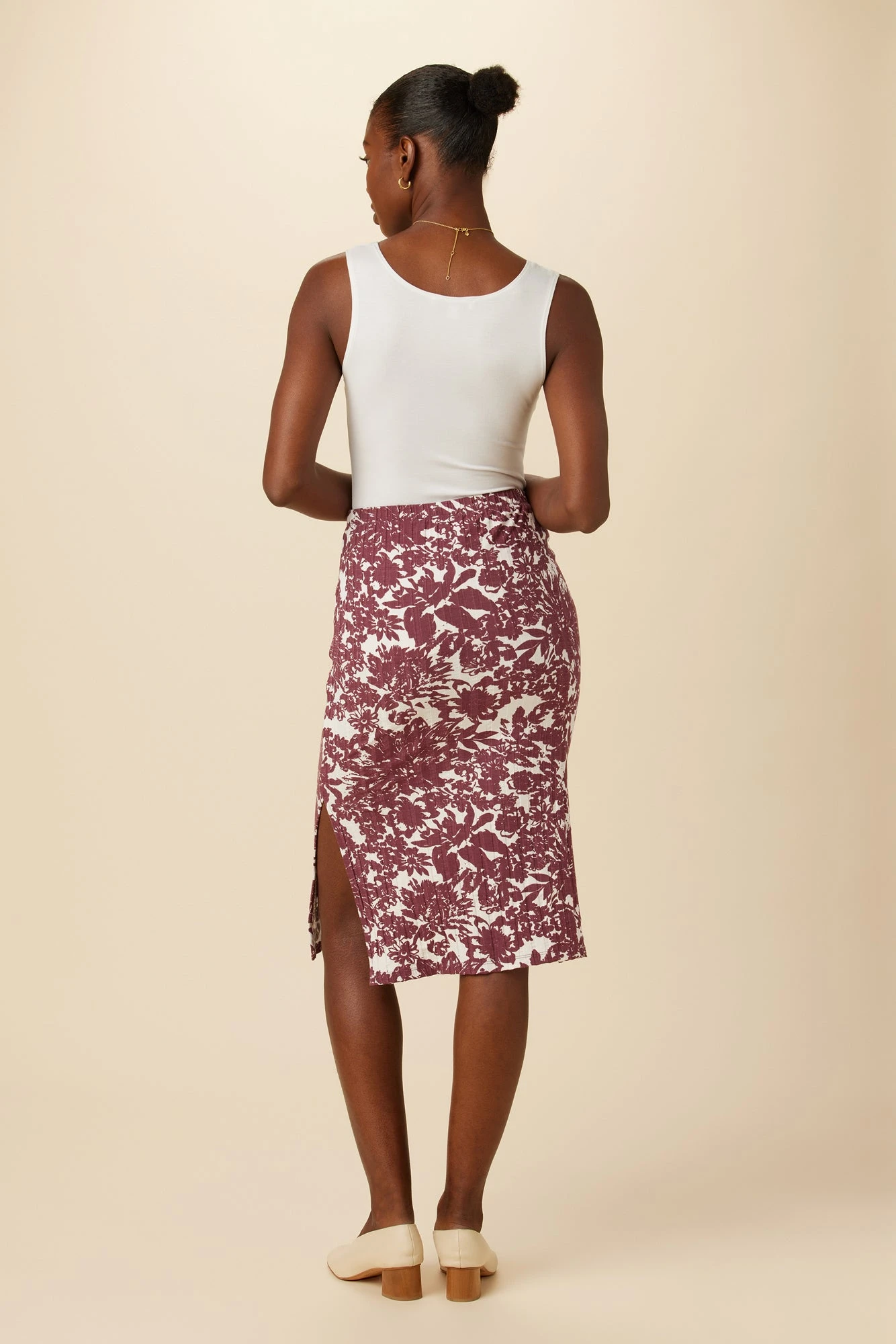 Vindy Provence Rib Skirt - Verona Truffle 6 Vindy Provence Rib Skirt - Verona Truffle - Image 4