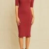 Amara Paris Rib Dress - Mulberry -AGOLDE || CITIZENS OF HUMANITY Sales 0738 Amara Mulberry 0036 web 5fbfa348 c287 4d8e 93e1 2f12f2e4971f