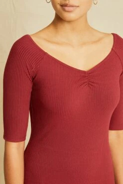 Amara Paris Rib Dress - Mulberry -AGOLDE || CITIZENS OF HUMANITY Sales 0738 Amara Mulberry 0105 web dd1ff46b 09f7 42e9 b8ef 76e3c4cb630d