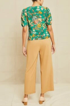 Juliana Washable Silk Blouse - Rosalind Floral -AGOLDE || CITIZENS OF HUMANITY Sales 0753 Juliana Rosalind Floral 11291 web