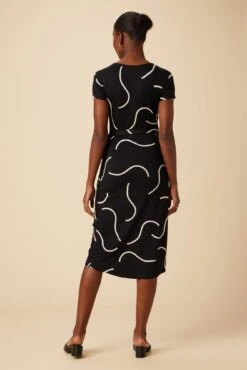 Betsyn Viscose Knit Dress - Waves 8 Betsyn Viscose Knit Dress - Waves -AGOLDE || CITIZENS OF HUMANITY Sales 09 10169 Betsyn Viscose Waves 3