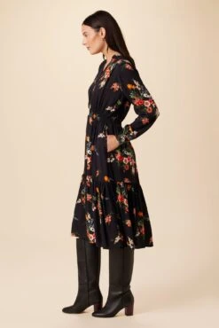 Dannica Ecovero Dress - Treviso Orange -AGOLDE || CITIZENS OF HUMANITY Sales 10013 Dannica Treviso Orange 2