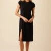 Zimmer Reverie Knit Dress - Black 1 Zimmer Reverie Knit Dress - Black -AGOLDE || CITIZENS OF HUMANITY Sales 10071 Zimmer Black 1