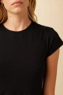 Zimmer Reverie Knit Dress - Black -AGOLDE || CITIZENS OF HUMANITY Sales 10071 Zimmer Black 4