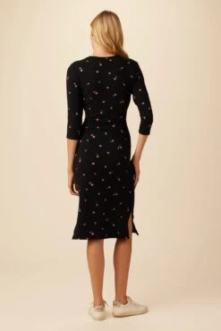 Colombe Luxe Fleece Dress - Fleur -AGOLDE || CITIZENS OF HUMANITY Sales 10080 Colombe Lux Fleur 3