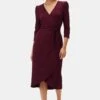 Abigail Paris Rib Dress - Plum -AGOLDE || CITIZENS OF HUMANITY Sales 10098 Abigail Plum 1