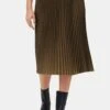 Blaze Skirt - Bronzed Olive -AGOLDE || CITIZENS OF HUMANITY Sales 10108 Blaze Pleated Bronzed Olive 1
