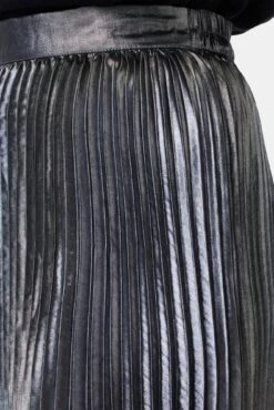 Blaze Skirt - Pewter -AGOLDE || CITIZENS OF HUMANITY Sales 10108 Blaze Pleated Pewter 5