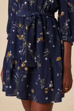 Arya 3/4 Sleeve Washable Silk Dress - Ana Floral 10 Arya 3/4 Sleeve Washable Silk Dress - Ana Floral -AGOLDE || CITIZENS OF HUMANITY Sales 10139R1 Arya Silk Ana Floral 5