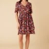 Lulu Ecovero Dress - Villa Floral -AGOLDE || CITIZENS OF HUMANITY Sales 10152 Lulu Viscose Villa Floral 1