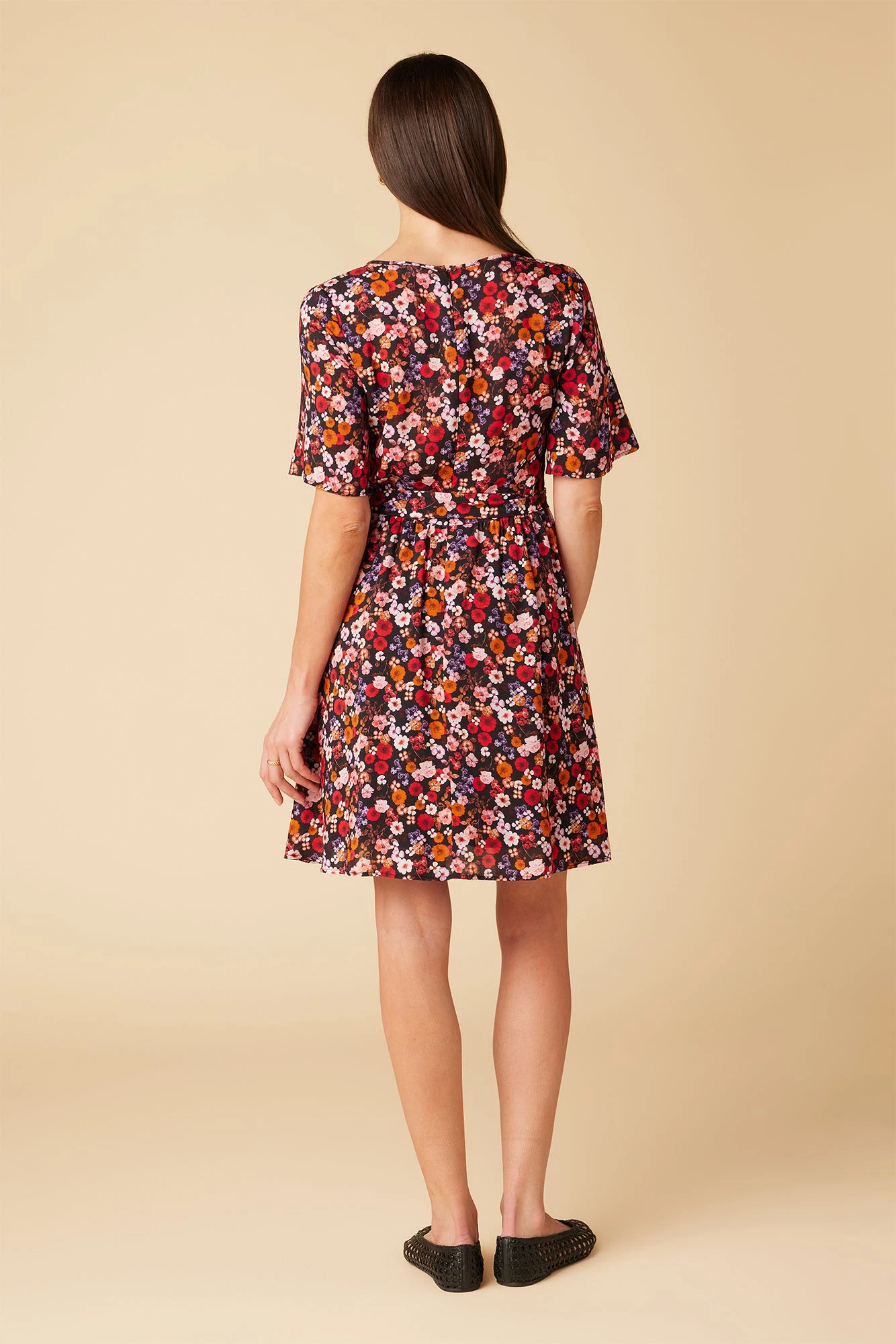 Lulu Ecovero Dress - Villa Floral 5 Lulu Ecovero Dress - Villa Floral - Image 3