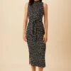 Castile Reverie Knit Dress - Valencia Dot Black