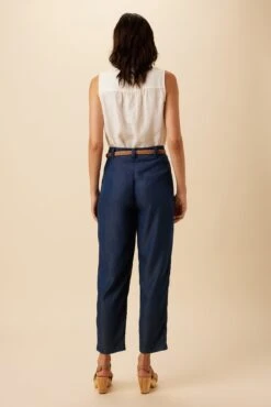 Larisa Denim Tencel Pant - Indigo -AGOLDE || CITIZENS OF HUMANITY Sales 10226 Larisa Denim Indigo 3