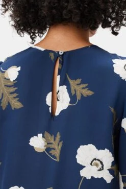 Darla 3/4 Sleeve Washable Silk Dress - Luna 11 Darla 3/4 Sleeve Washable Silk Dress - Luna -AGOLDE || CITIZENS OF HUMANITY Sales 10237 Darla LS Luna 5